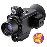 SUZLAZYR 4K サーマルスコープ - HD+LR+ナイトビジョン+サーマルイメージング 4 in 1、296×192 (60 Hz)、7 倍の倍率、狩猟用サーマル単眼鏡4K サーマルスコープ - HD+LR+ナイトビジョン+サーマルイメージング 4 in 1、296×192 (60 Hz)、7 倍の倍率、狩猟用サーマル単眼鏡