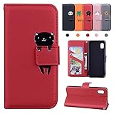 Galaxy A21 ケース 手帳型 SC-42A SCV49 ケース Galaxy A20 ケース SCV46 SC-02M 専用 ケース ギャラクシーa21ケース ギャラクシーa20ケース Samsung galaxy A21スマホケース 携帯カバー カード収納 財布型Galaxy A21 SC-42A SCV49/Galaxy A20 SCV46 SC-02M 専用 ケース - 猫