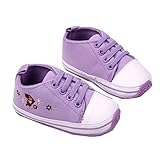 MissとMr ベビー シューズ 子供靴 軽量 滑り防ぐ 女の子 赤ちゃん ファーストシューズ 歩行練習 スニーカー 出産祝い プレゼント　 (11.5cm, パープル)