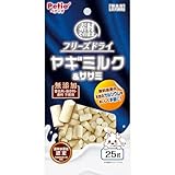 （まとめ買い）ペティオ 素材そのまま フリーズドライ ヤギミルク＆ササミ 25g 犬用おやつ 【×12】