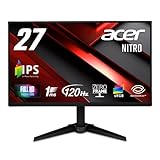 Acer Nitro ゲーミングモニター 27インチ フルHD IPS 120Hz 1ms(VRB) QG271Gbmipx