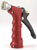 Gilmour 572TFR Commercial Insulated Grip Nozzle with Threaded Front, Red [並行輸入品]