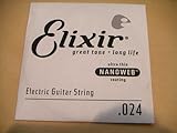 エリクサー .024 バラ弦 1本 コーティング ナノウェブ Elixir エレキギター弦 ワウンド弦