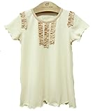 [有機ショップ] 100 % Organic Cotton Baby Onesie カラー: ベージュ