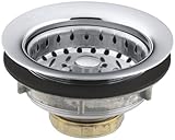 Kohler k-8814-cpステンレススチールSink Strainer、ポリッシュクローム
