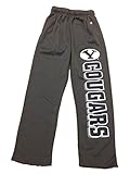 BYU Cougars BadgerスポーツユースグレーDrawstring Sweatpants withポケット( M )