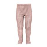 コンドル Condor 子供タイツ リブタイツ(全65色)  Pale pink(ペールピンク) 2(1歳~2歳)