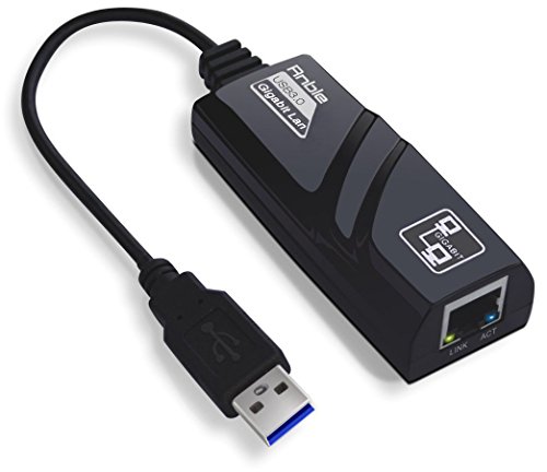Anble 有線ネットワークアダプター LANアダプター USB 3.0 RJ45 ギガビットイーサネットアダプタ 10/100/1000 Mbps