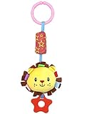 Baby Rattle Toy Hanging Bell Plush Animal Toys with Teethers free size