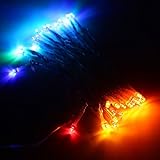 ER CHEN(TM) Indoor and Outdoor Waterproof Battery Operated String Lights on 4M PVC String with Flash