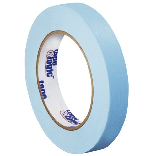Tape Logic T93400312PKH Masking Tape, 60 yds Length x 3/4 Width, Light