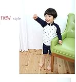 (チェリーレッド) CherryRed キッズ 男の子 女の子 水着 三点セット 水着上下＋帽子 スポーツ フィットネス水着 紫外線カット UVカット 日焼け対策 海水浴 プール おしゃれ 長袖ラッシ