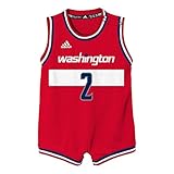 NBA Infant Washington Wizards壁レプリカRoad Onesie レッド
