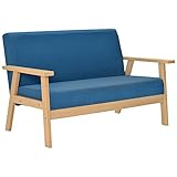 タマリビング ソファ ブルー 2P カブ 50001687