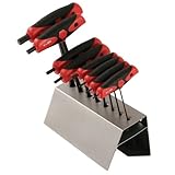 Wiha 33489 Metric T-Handle Set Soft Grip Ball End Hex, 8-Piece by Wiha