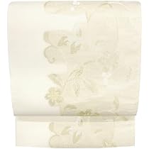 しのあやさま専用】正絹 夏帯 袋帯 六通柄 紗 夏芝に桔梗 しのあやさま