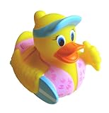 munchkin マンチキン おふろおもちゃ バスダッキー 入浴適温が分かるディスク付き ホワイトホット スーパーガール