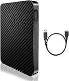 Ghbunuz超薄型ポータブル外付けハードドライブ、外付け SSD、オフィスおよびゲーム用。