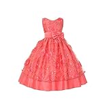 Shanil DRESS ベビー・ガールズ カラー: オレンジ