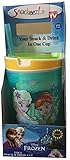 Frozen Fever Snackeez - Aqua Cup with Yellow Rim by Snackeez [並行輸入品]