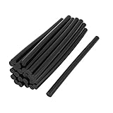 uxcell グルースティック　グルースティック　ブラック　24 個入り 直径11mm 長さ190mm