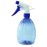 散水缶 プラスチックポット 小型散布器 ガーデニング 散水 スプレーボトル じょうろ 霧吹き 園芸用散水用具(ブルー)