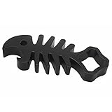 SODIAL(R) アルミニウムフィッシュボーンレンチ　ナットスクリュースパナ　締めるツール　GoPro Hero 4/3+/3/2/1適用