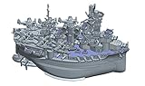 フジミ模型 ちび丸艦隊シリーズ No.32 山城(航空戦艦) 全長約11cm ノンスケール 色...