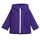 Karchi　ウインド ジャンパー 無地 ジッパー フード付き 長袖 キッズ 男の子 女の子　アウター 秋服 マウンテンパーカー ジュニア 子供 ジャケット コート 3色展開 男女兼用 90 100 