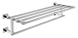 グローエ(GROHE) エッセンシャル キューブ タオルラック 40512000 (グローエジャパン公式・ 日本規格適合品)