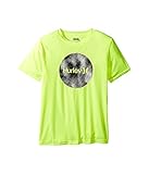 (ハーレー)Hurley キッズTシャツ Sun Protect Krush Short Sleeve Tee (Big Kids) Volt XL n/a [並行輸入品]