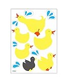 ハシートップイン バスウォールステッカー あひる HB-2839