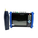 Seesii 7" CCTV HVT-3600MOTS Camera Monitor Tester Multimeter+Optical Power Meter+HD-SDI In/Out+TDR W