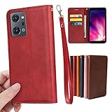 OPPO Reno9 A / Reno7 A ケース 手帳型 適用 オッポ リノ7A OPG04 リノ9A スマホケース reno 7a 9a 手帳 Reno7a Reno9a カバー opporeno7a opporeno9a 手帳型ケース Reno7aケース リノ7Aカバー オッポリノ7a ケース ストラップ 手帳 opporeno9aケース オッポreno7aケース Reno7aカバー リノ7Aケース Reno7A 5G カバー 【GoKIGIoD】 財布型 スマホケース 内蔵マグネット 弱磁 ストラップ 同梱 カード収納 ストラップホール スタンド機能 耐衝撃 レトロ レッド