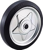 [N-1712683]ＴＲＵＳＣＯ　ゴム車輪　Φ１５０ TW150