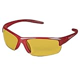 Smith & Wesson 21299 Equalizer Safety Glasses, Amber Lenses with Red Frame (Pack of 12) by Jackson S