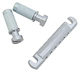 GOTOH ストップテイルピース、アルミニウム、クローム(PGE-101AC) GE101AC