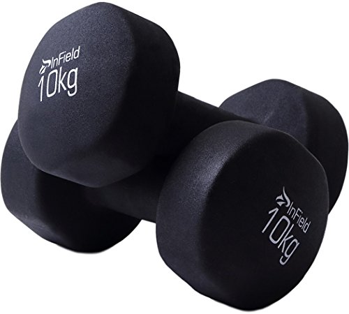 (InField) カラー ダンベル 鉄アレイ 鉄アレー 筋トレ 筋力アップ...