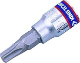 KT Pro Tools 203310 1-29/64" Length 1/4" Drive Star Bit Socket [並行輸入品]