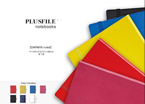 プラスファイル ノート ダーウィン ハードカバー 罫線 ホワイト Nb210r 35 Wh 文具百貨