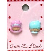 Amazon | キャラクター ボタン キキララ (リトルツインスターズ