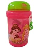 Disney 'sプリンセスピンク/グリーン" Twist and Sip " Sipper Bottle