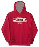 San Francisco 49ersユースサイズLarge ( 14 / 16 )フリースフード付きKidsスウェットシャツレッド