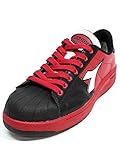 [ディアドラ] DIADORA 安全靴 キーウィ KW-213 BK/WH/RD (29.0)