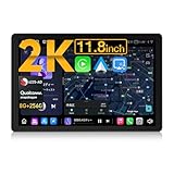 Eonon 11.8インチ 2K ディスプレイオーディオ 1DINカーナビ Android13 無線CarPlay/AA 技適取得済