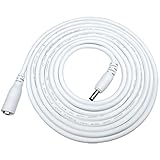 Liwinting 5m DC延長ケーブル 1.35mm * 3.5mmオス - メスＡＣアダプターDC電源延長ケーブル/DCプラグ延長コードDC 12 Vプラグ延長ケーブ電源アダプタ監視機器ルータ、