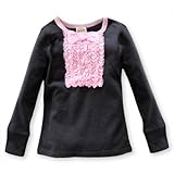 (ハラジュクミニ)HARAJUKU MINI 襟元フリフリTシャツ 2T/90cm 【並行輸入品】