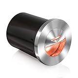 AURORA 0.8W 12V Aluminum IP65 Round Eyelid LED Recessed Step Light - Red [並行輸入品]