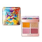「ZEESEAズーシー」アイシャドウパレット 夢幻燦爛 動物シリーズ 四色アイシャドウ ペルシャ（03オレンジ）3.5g