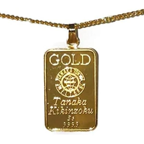 Amazon | [GoldBank.com] 純金 K24 24金 ペンダントトップ 5g 